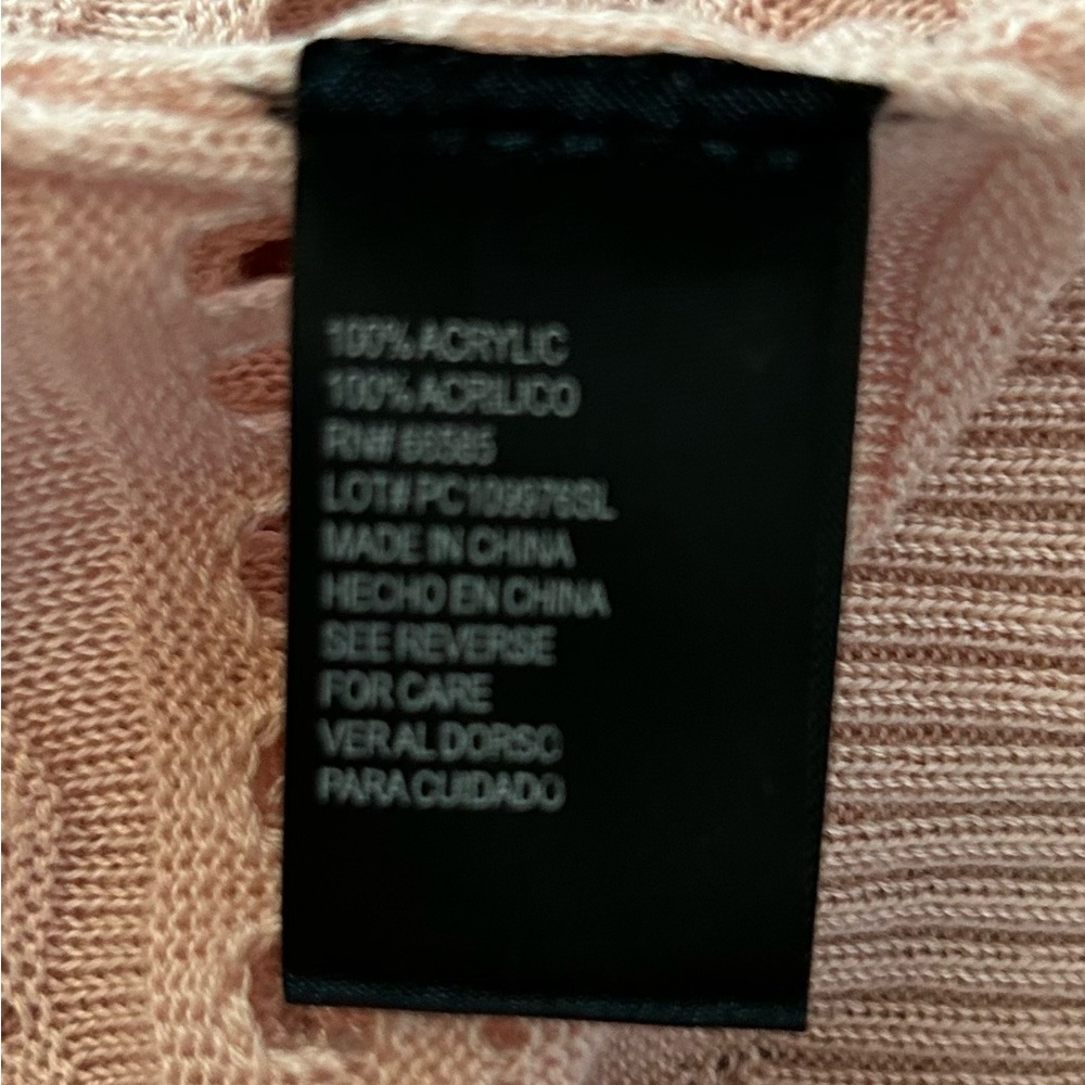 Open-Front Knit Sweater - Picture 5 of 8